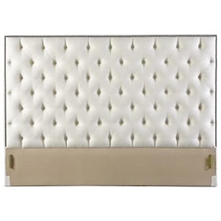 Hamilton 54'' Queen Headboard with Tufting and Nailhead Trim